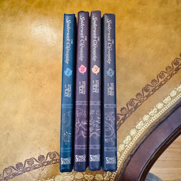 The Spiderwick Chronicles Hardcover Books Volume 1, 2, 3 & 5 - Picture 2 of 3